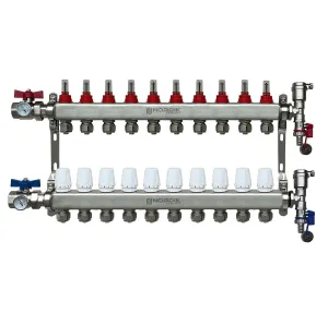 10-loops Stainless Steel Manifold