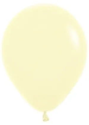 11″ PASTEL MATTE YELLOW (100) BETALLATEX
