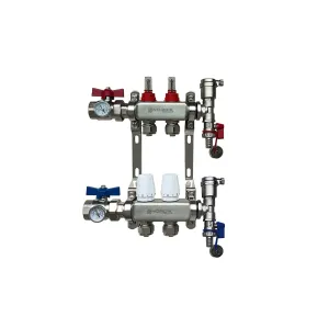 2-loops Stainless Steel Manifold
