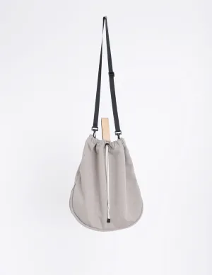 244-991123 TWEED DRAWSTRING BAG LARGE