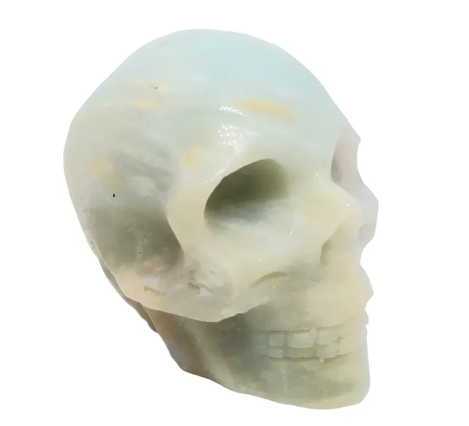 275G Caribbean Calcite Crystal Skull