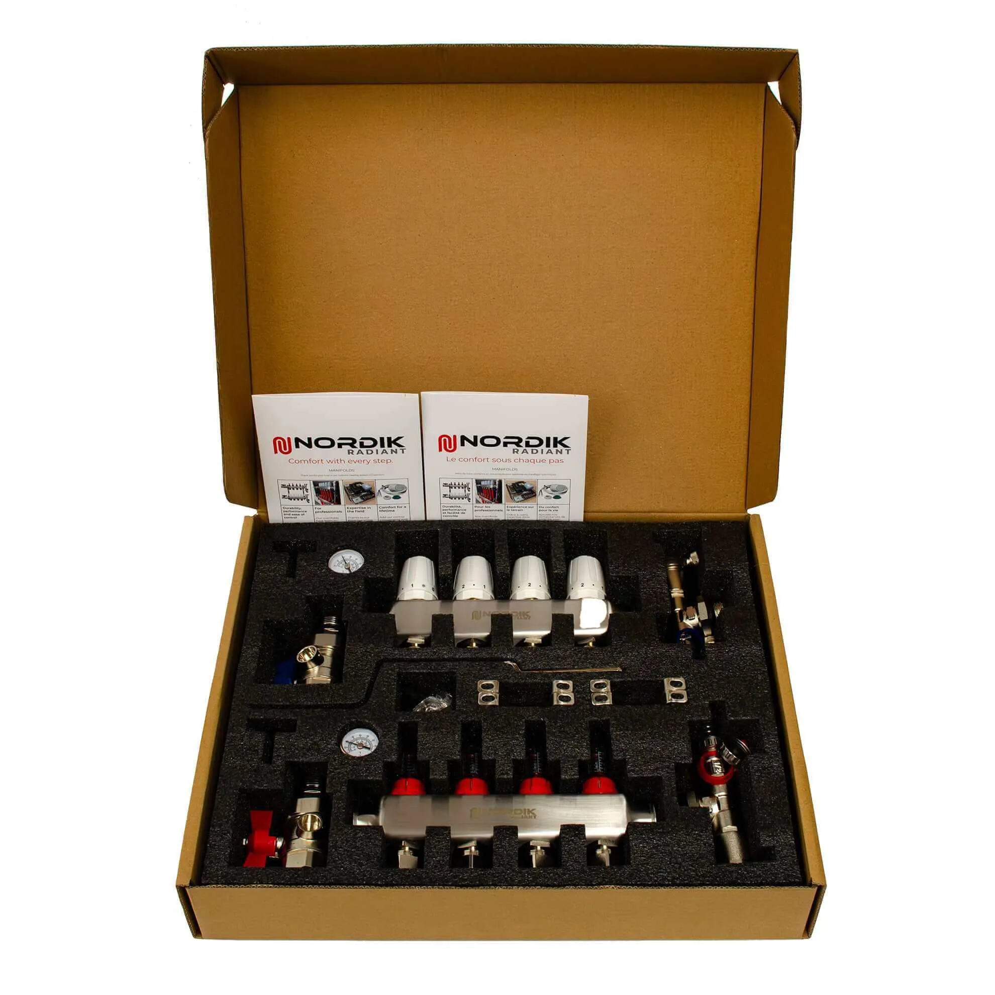 4-loops Stainless Steel Manifold