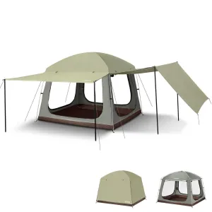 4 Person Double Layer Camping Tent | ICECO