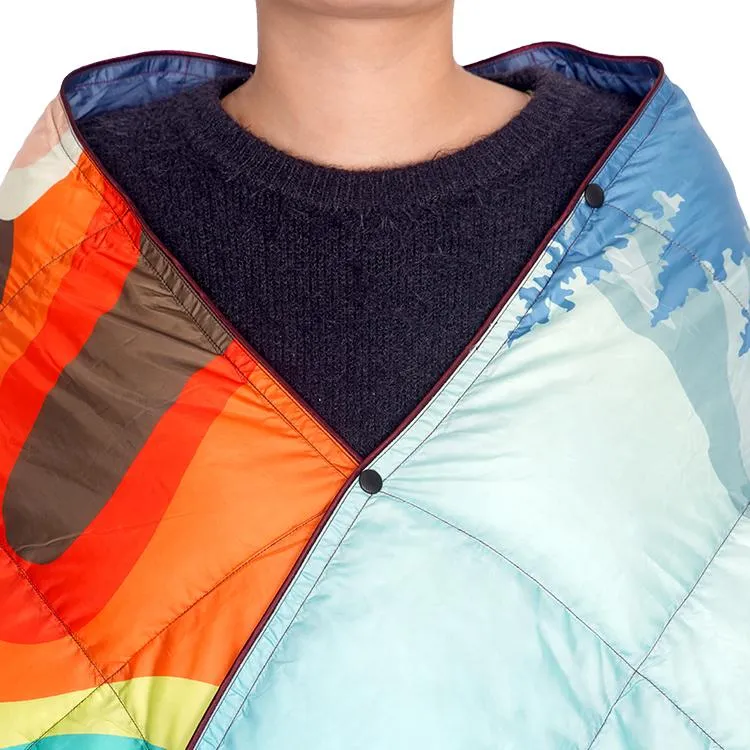 4Monster Down Puffy Camping Travel Blanket - Yellowstone National Park