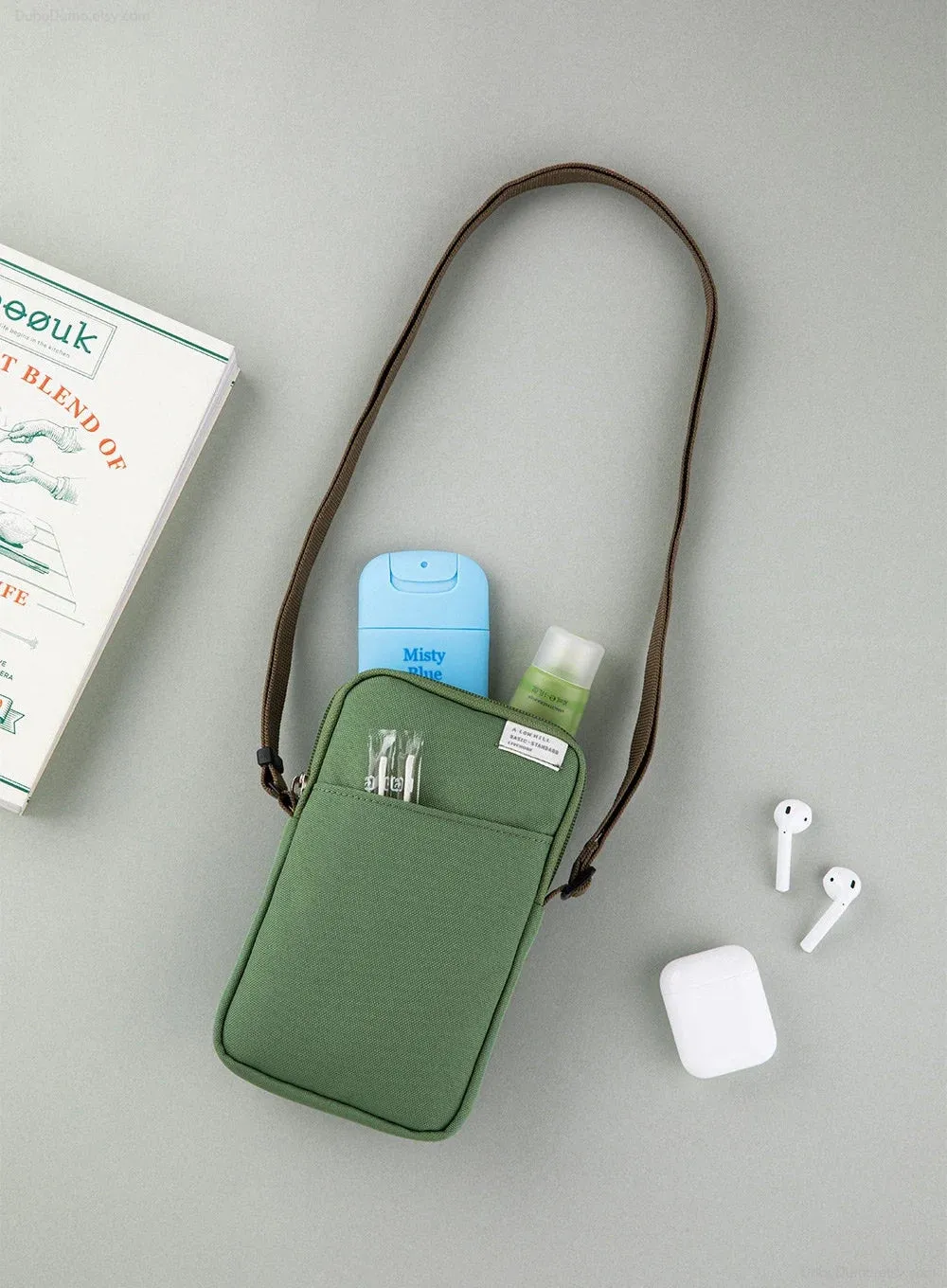 A Low Hill Cordura Pocket Mobile Bag [6colors]