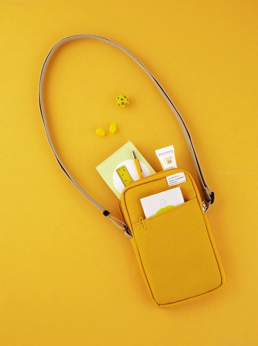 A Low Hill Cordura Pocket Mobile Bag [6colors]