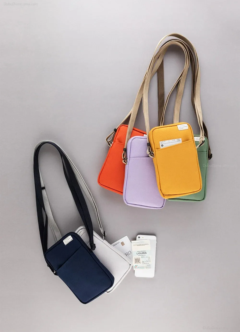 A Low Hill Cordura Pocket Mobile Bag [6colors]
