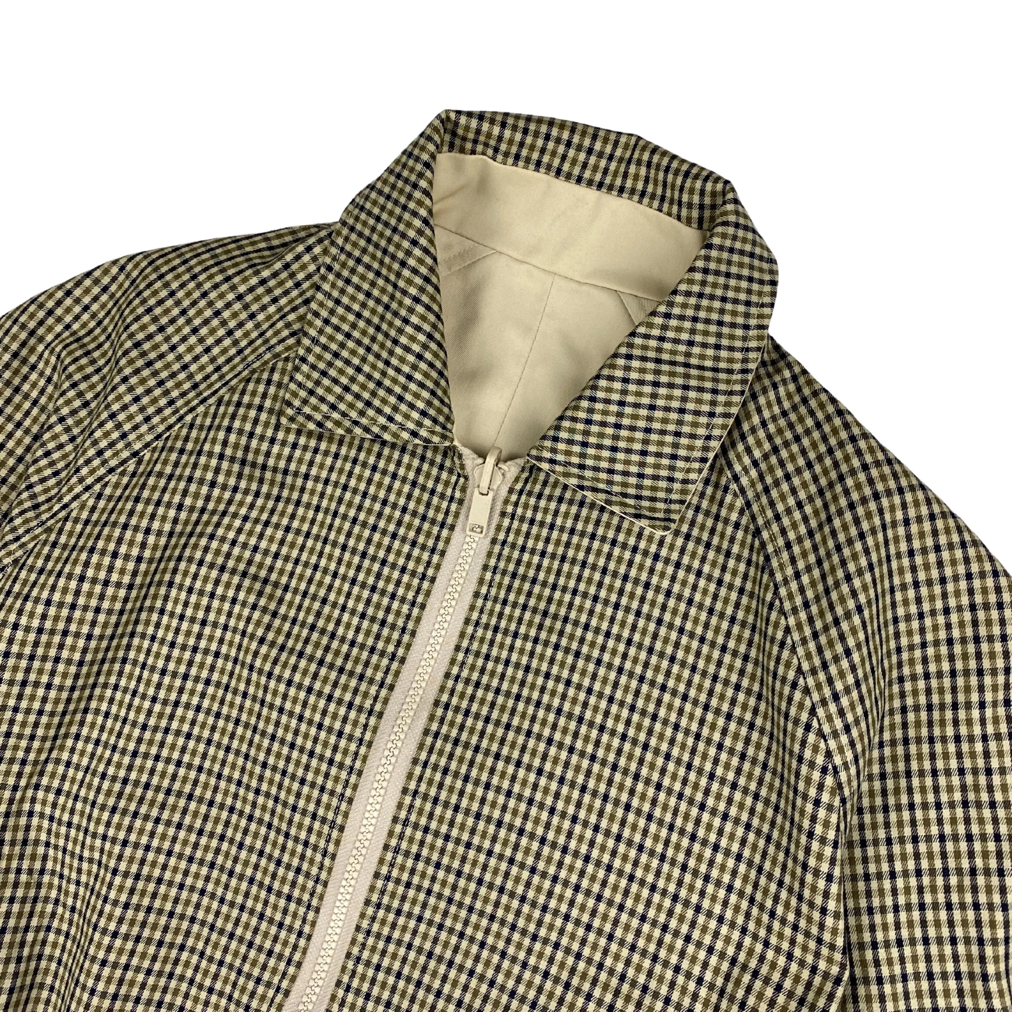 AQUASCUTUM REVERSIBLE JACKET  (S)