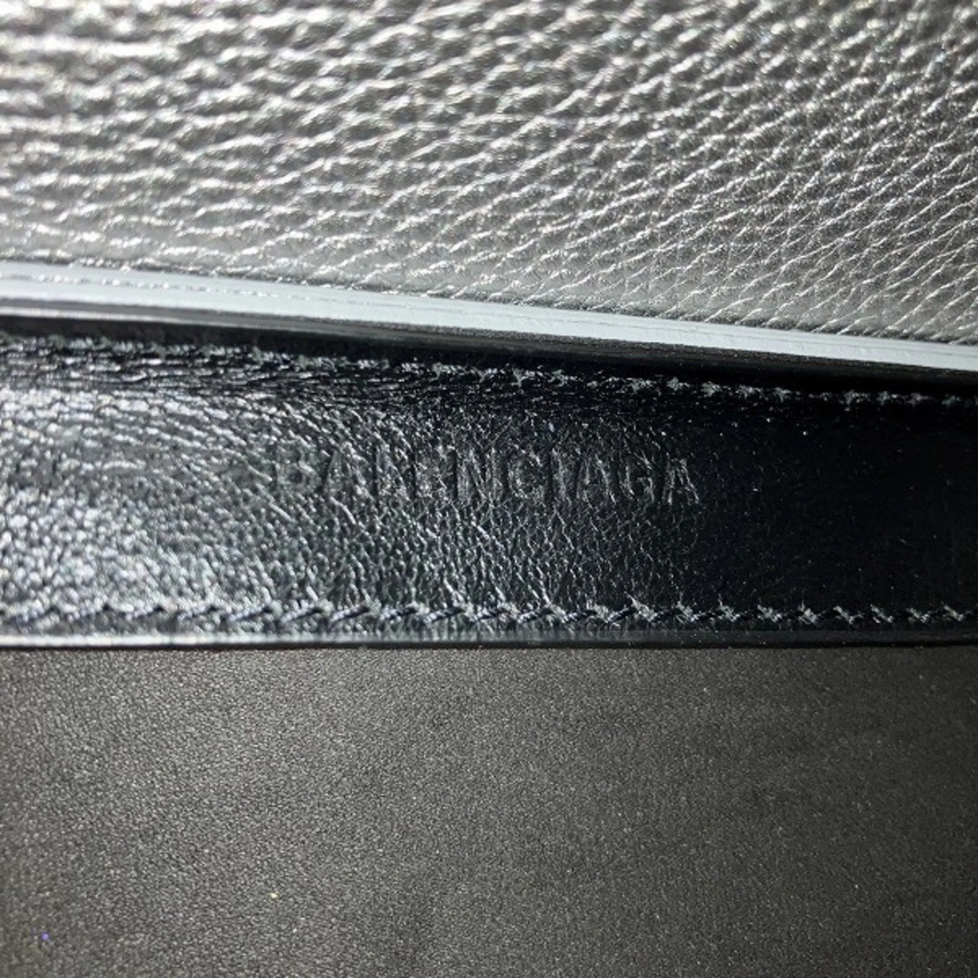 Balenciaga Tool Silver Leather Bag