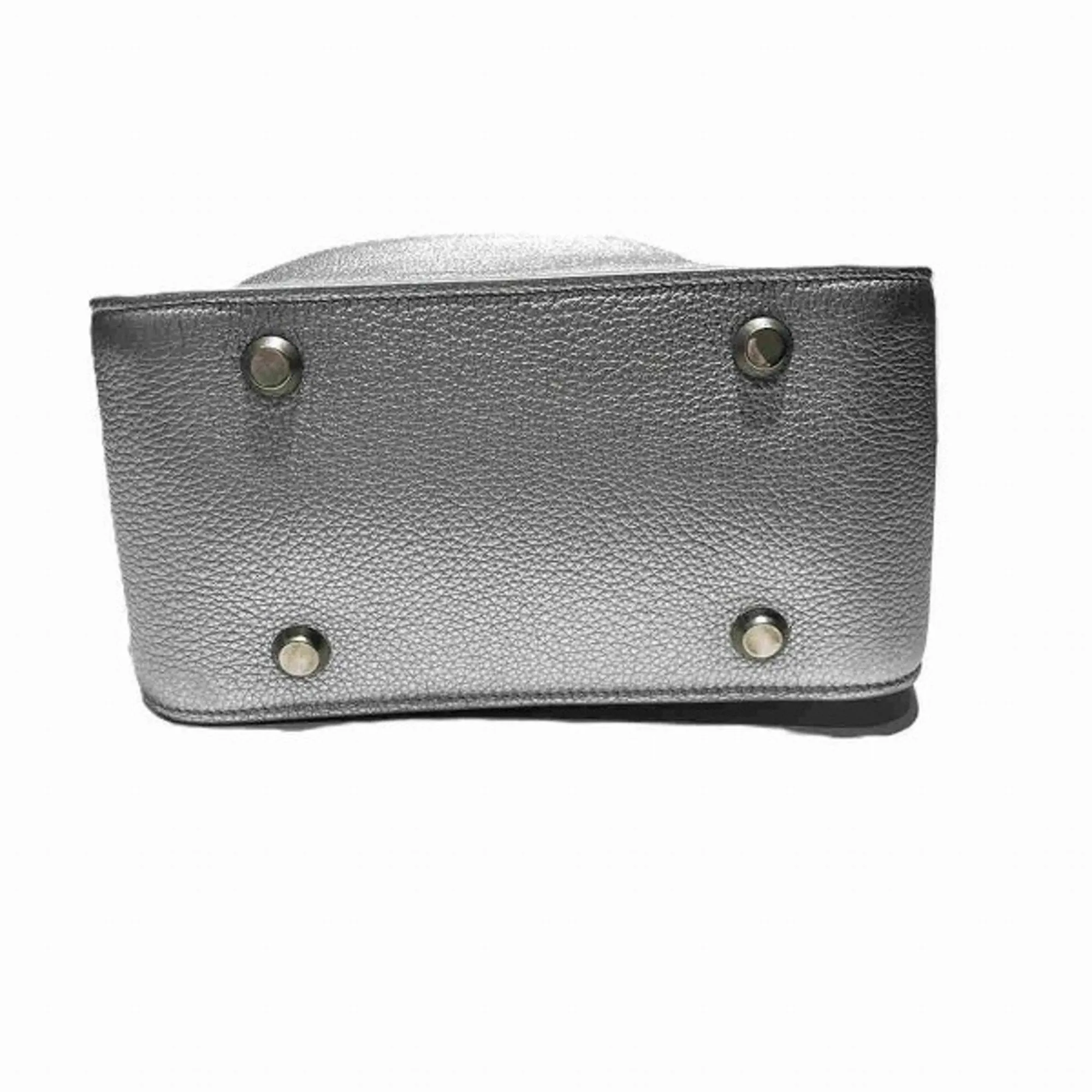 Balenciaga Tool Silver Leather Bag