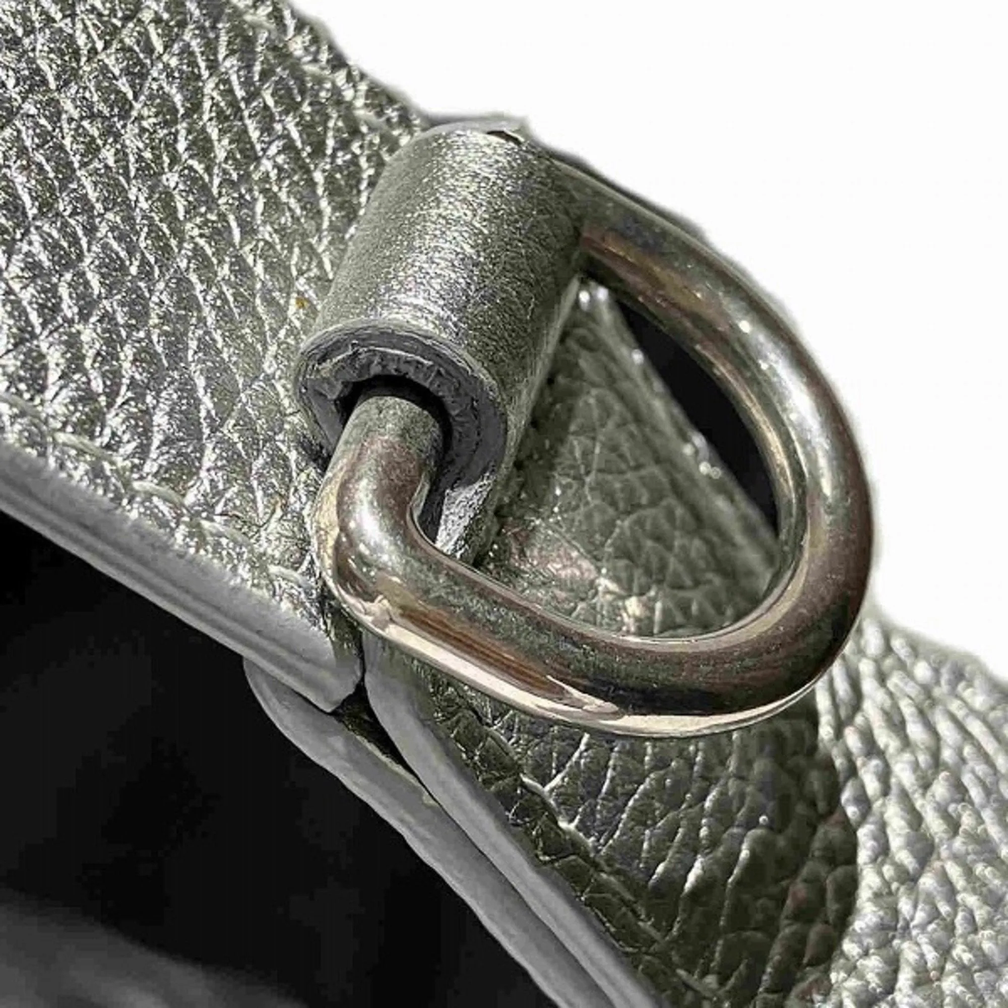 Balenciaga Tool Silver Leather Bag