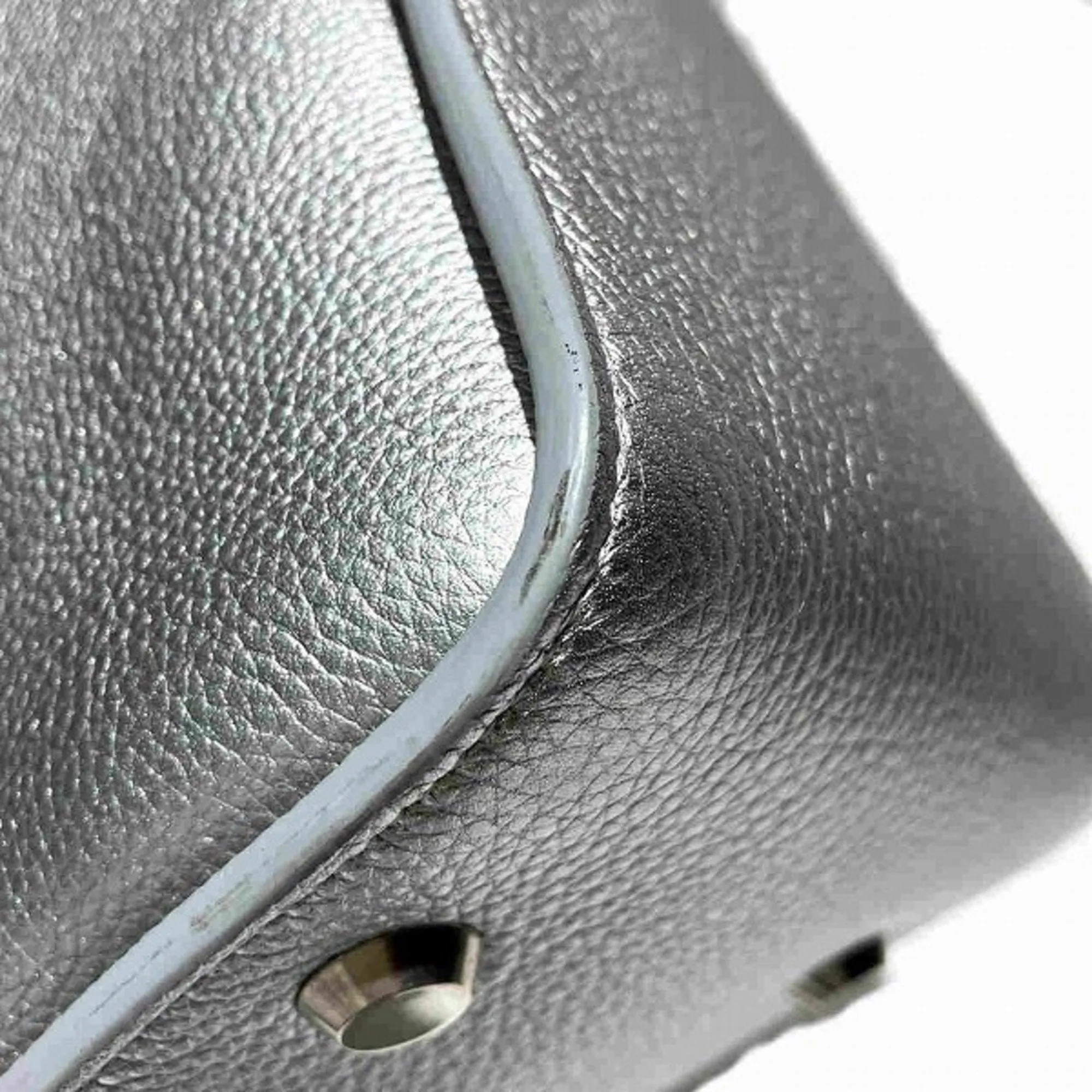 Balenciaga Tool Silver Leather Bag