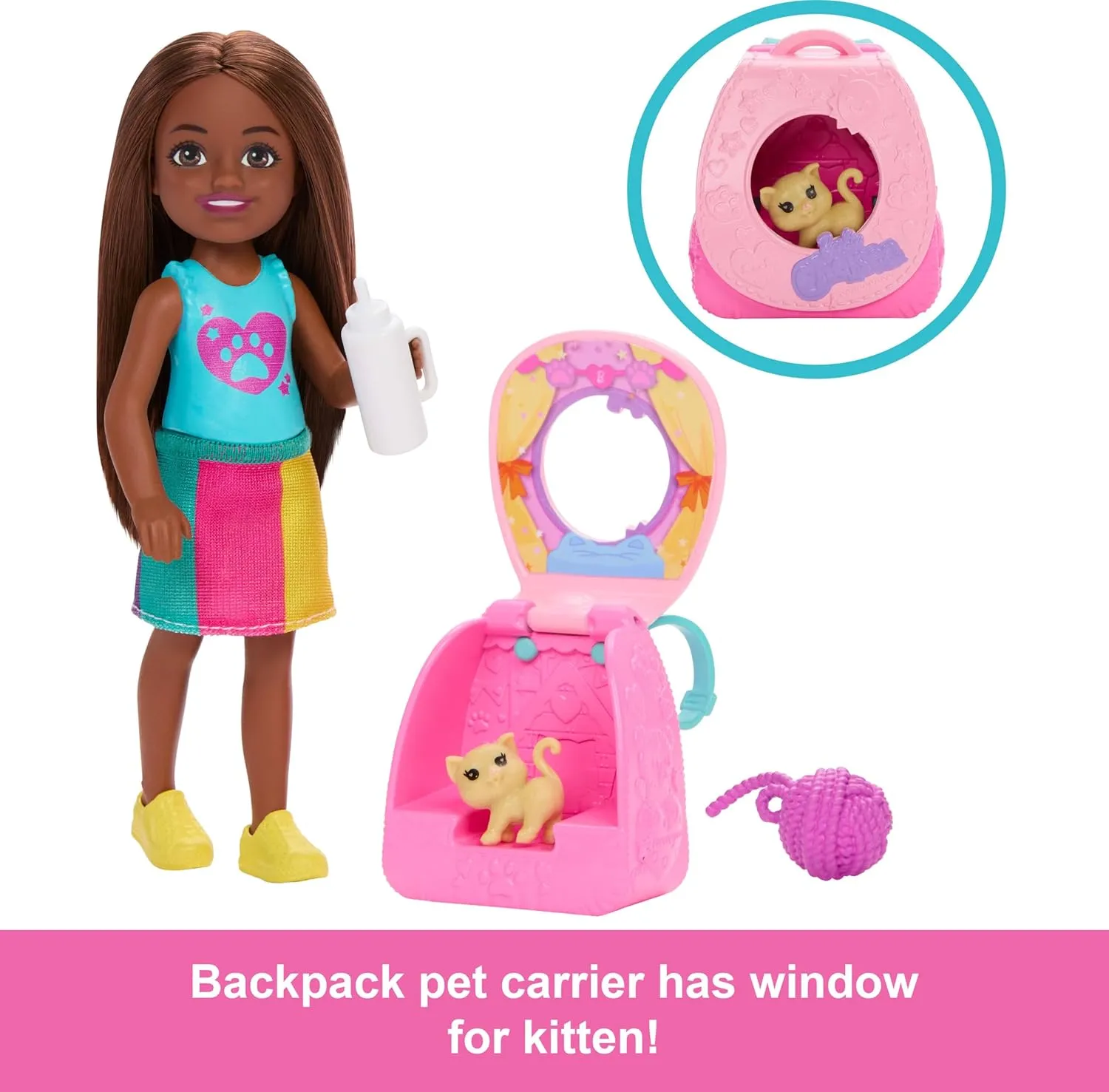 Barbie Chelsea Playtime Kitten Playset