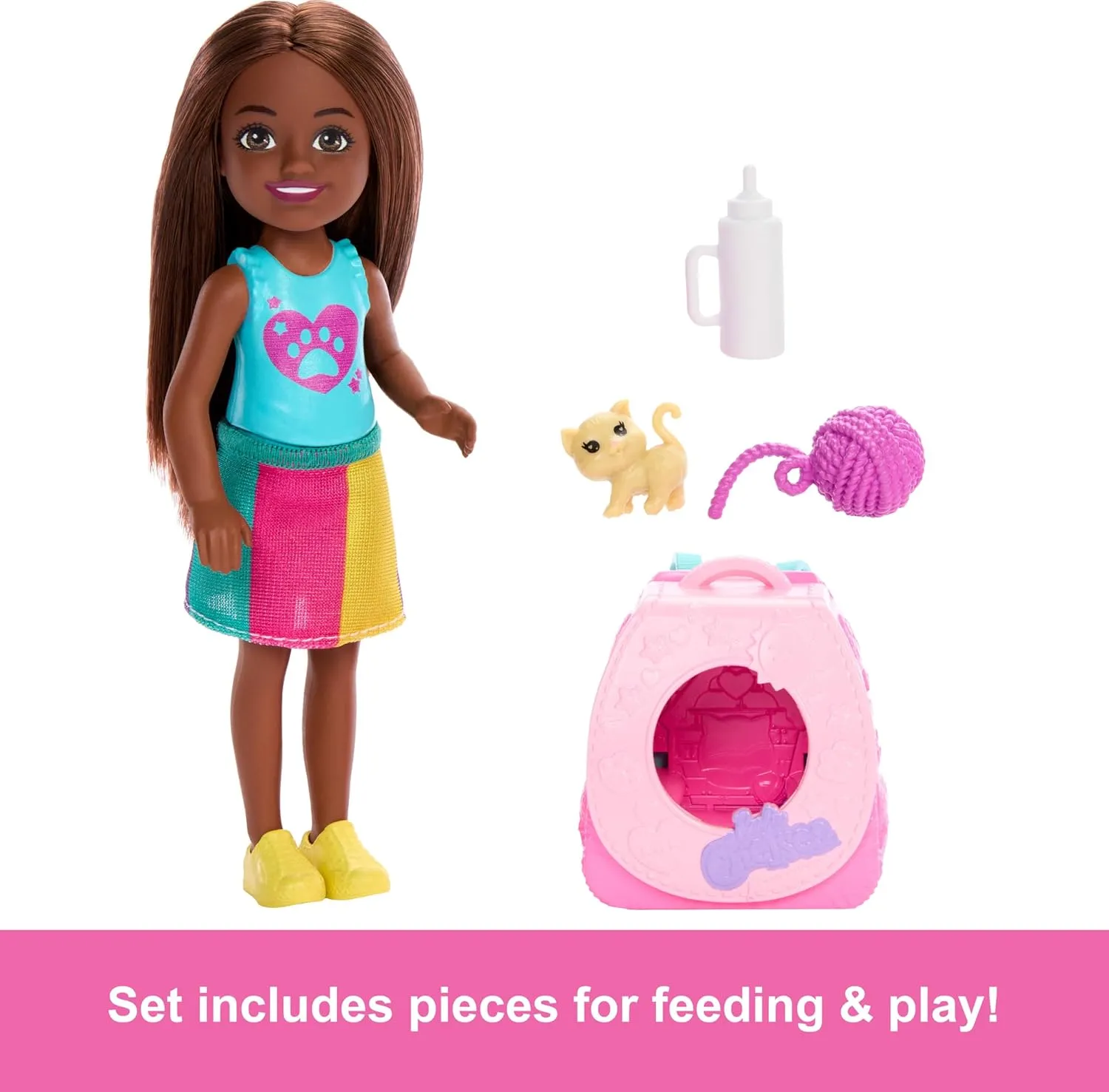 Barbie Chelsea Playtime Kitten Playset