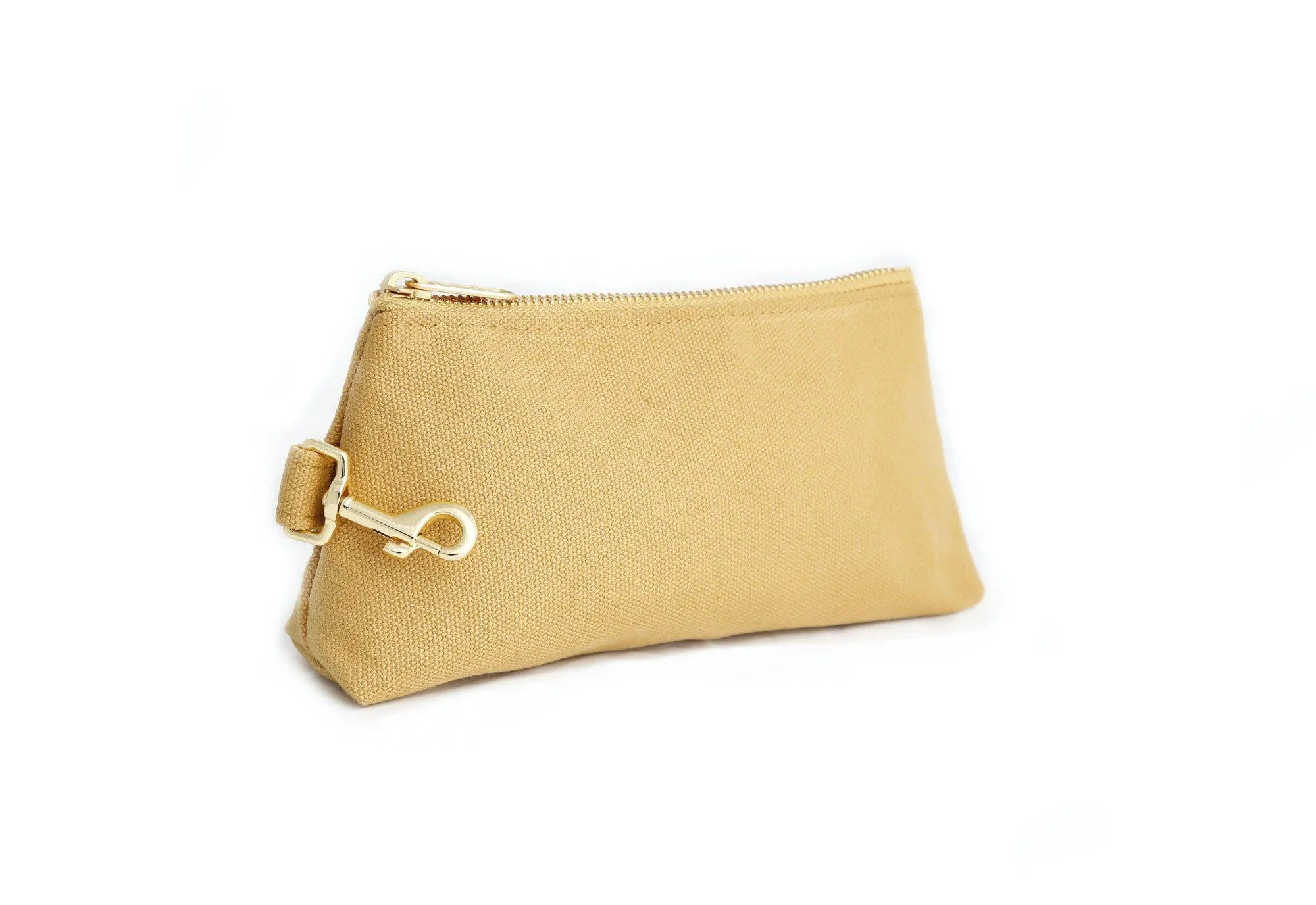 Beige CLASSIC CANVAS KEYPIT Set • Wristlet