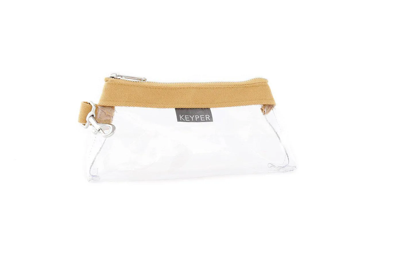Beige CLASSIC CANVAS KEYPIT Set • Wristlet
