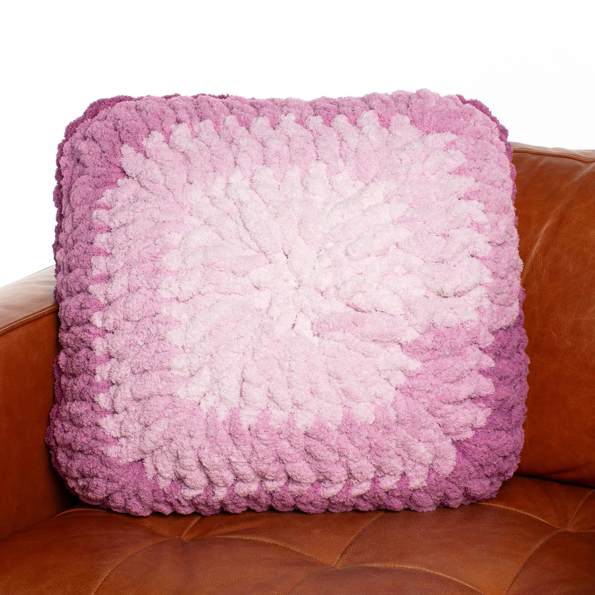 Bernat Radiant Crochet Pillow