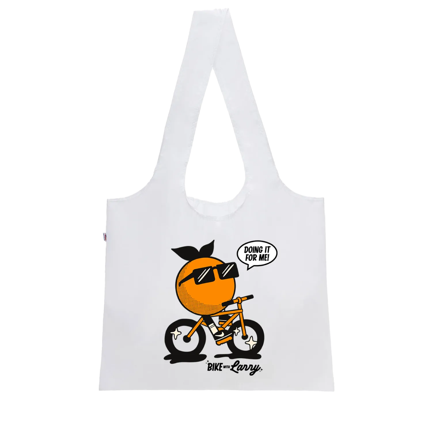 Bike With Larry Nylon Bag