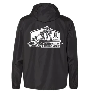 Black LIGHTWEIGHT WINDBREAKER JACKET