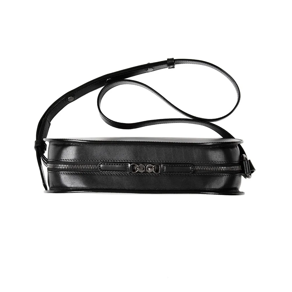 Black Nume Oval Shoulder