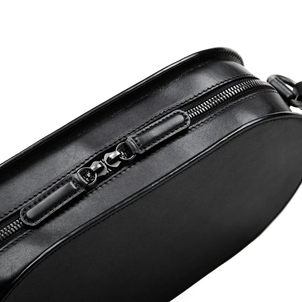 Black Nume Oval Shoulder