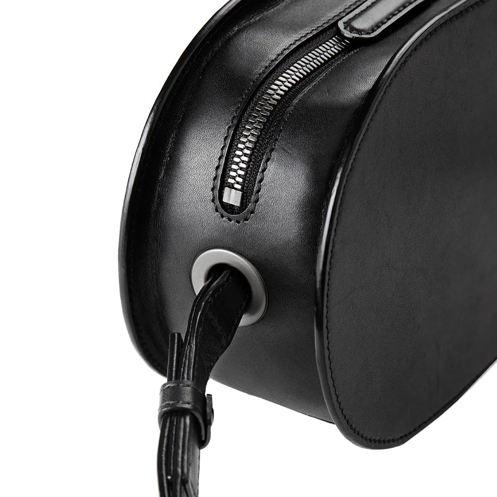 Black Nume Oval Shoulder