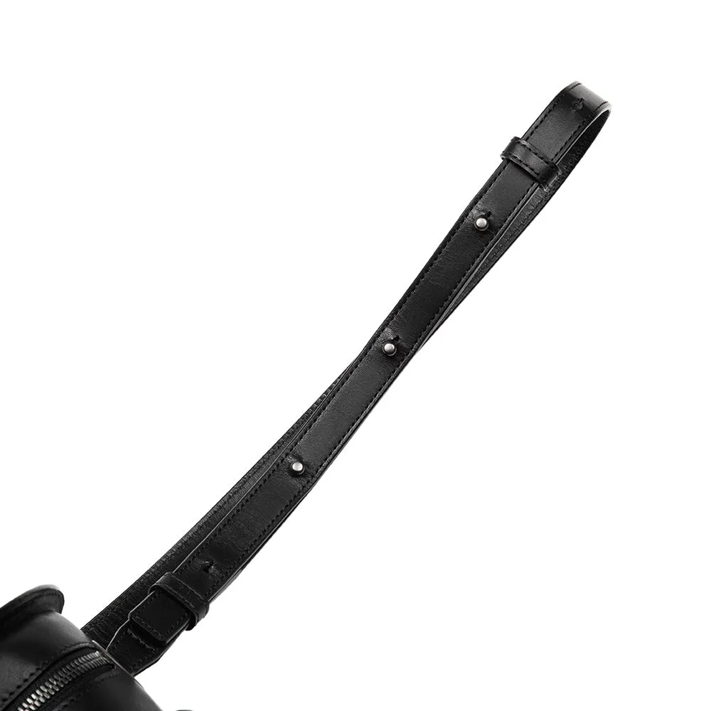 Black Nume Oval Shoulder