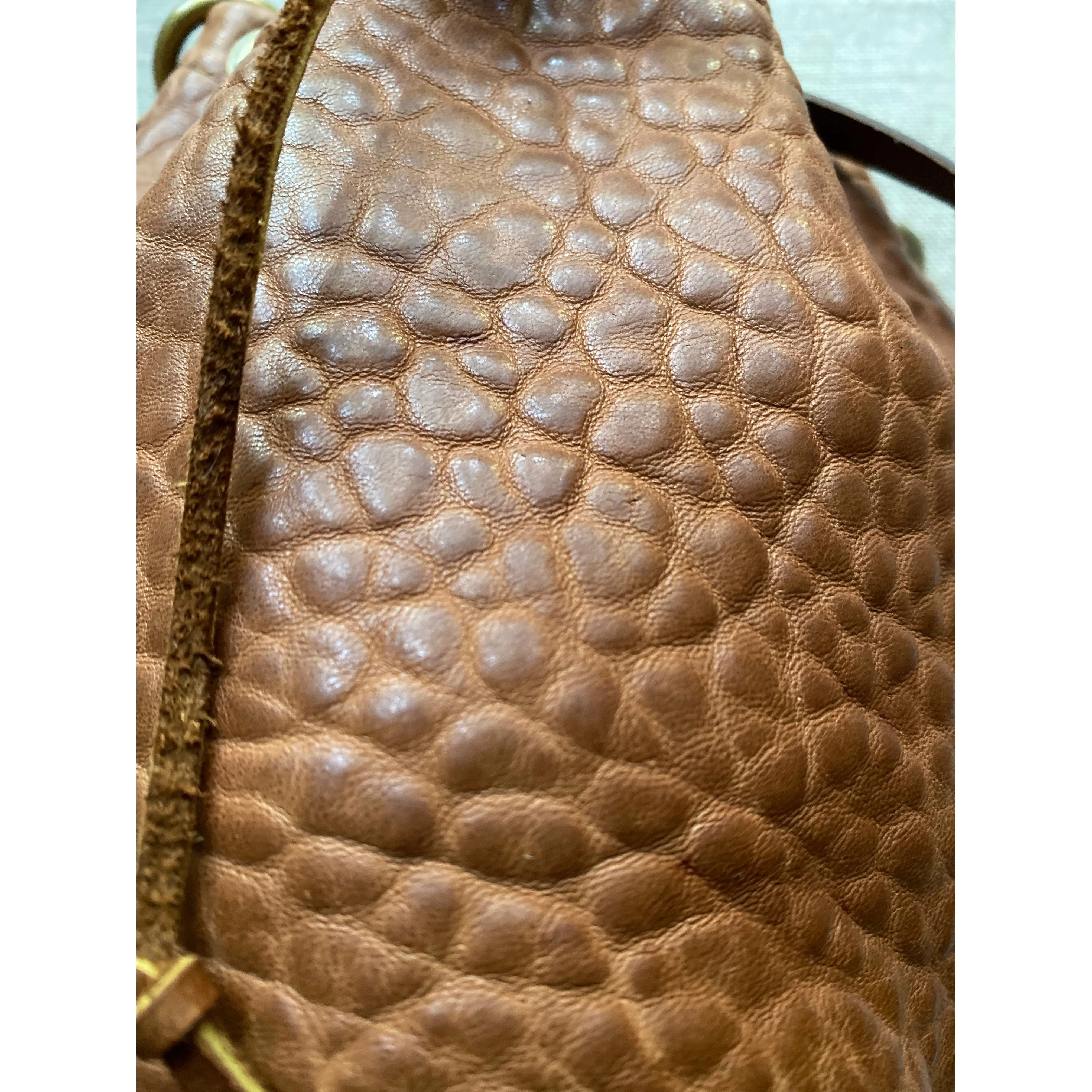 Bucket leather Bag