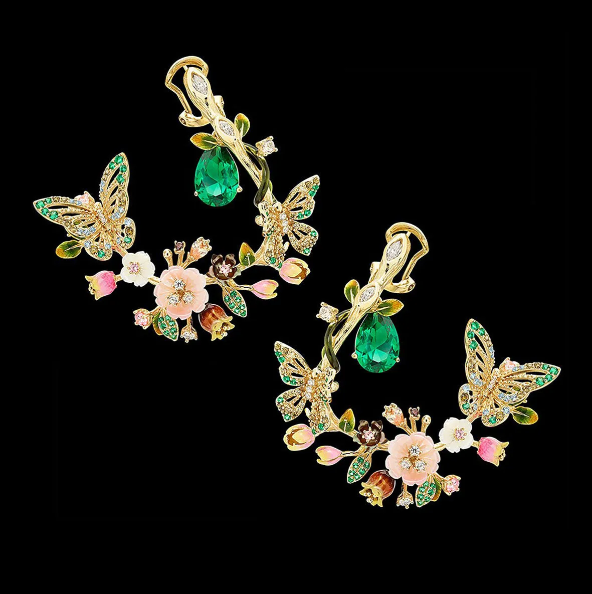 Butterfly Garland Earrings