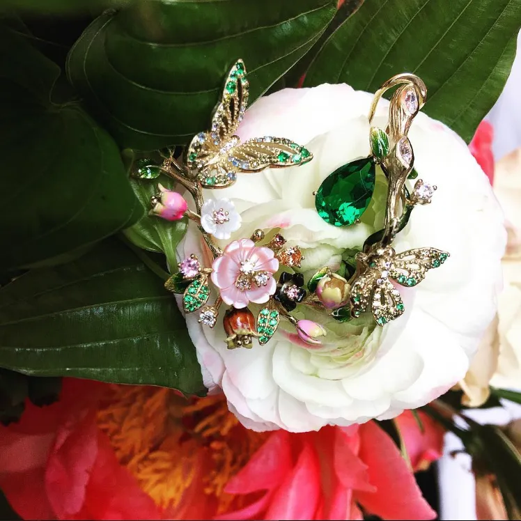 Butterfly Garland Earrings
