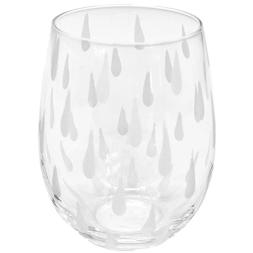 CARVED  WATER GLASS 500ML 10x10x13cm