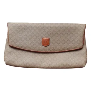 Celine vintage triomphe clutch bag