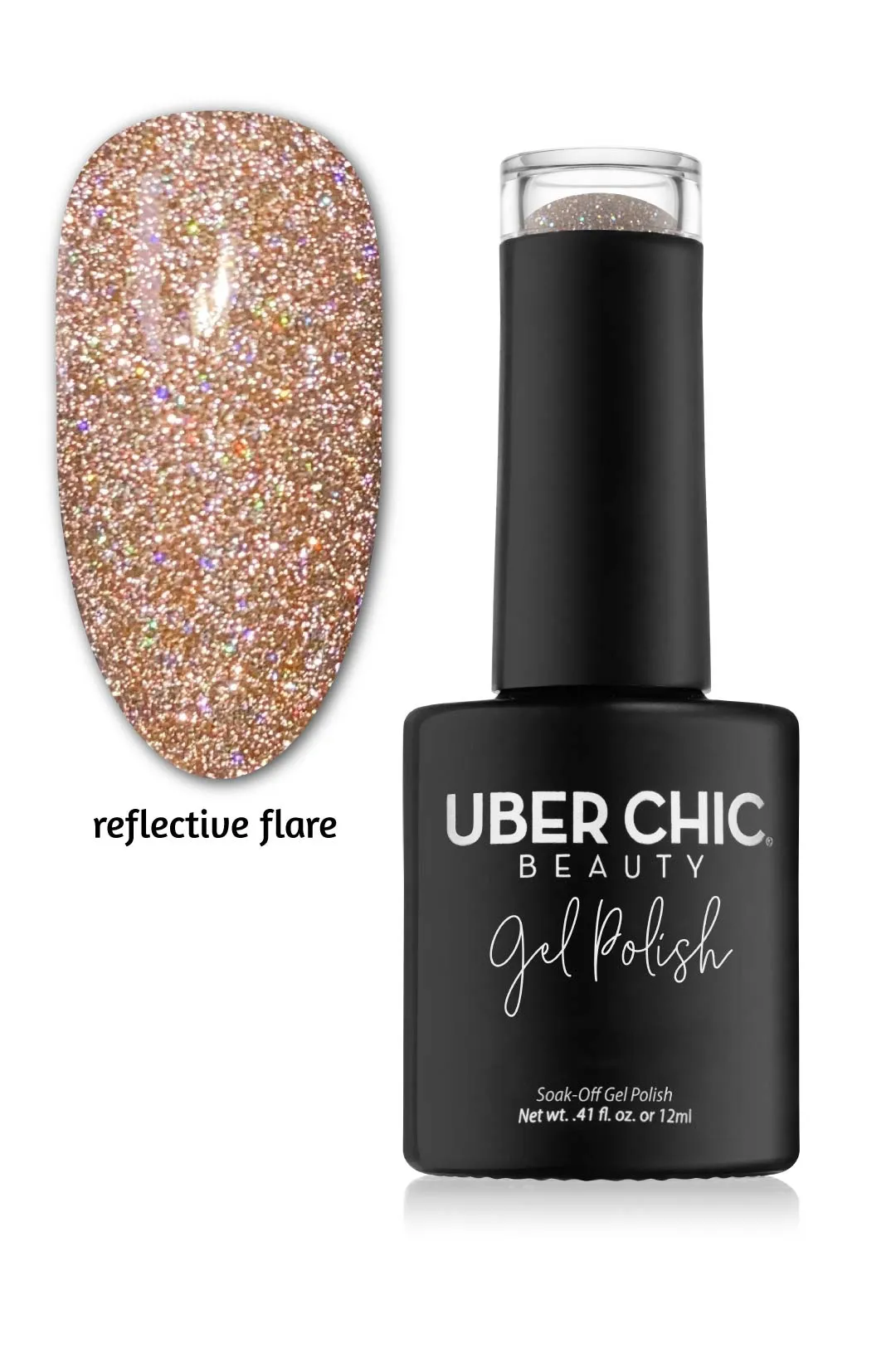 Champagne - Reflective Gel Polish - Uber Chic 12ml
