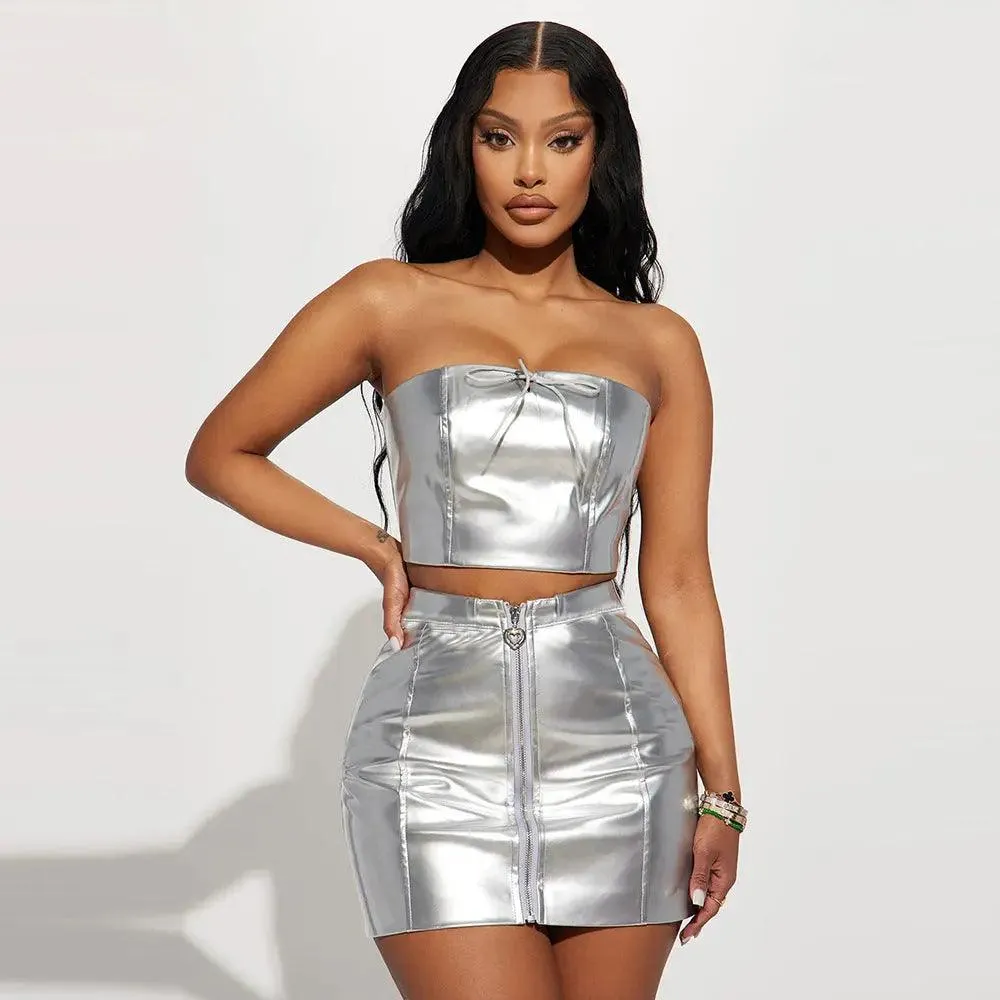 Chic High Elastic Skirt