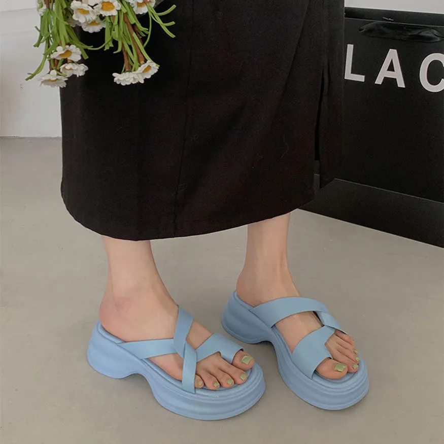 Chic Simple Twist Sandals