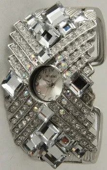 CHT218 - Crystal Baguette, Pewter