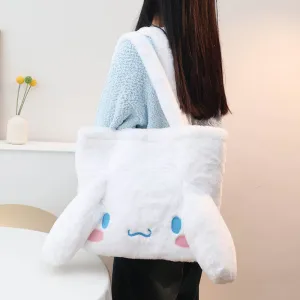 Cinnamoroll Face Large Capacity Plushie Tote