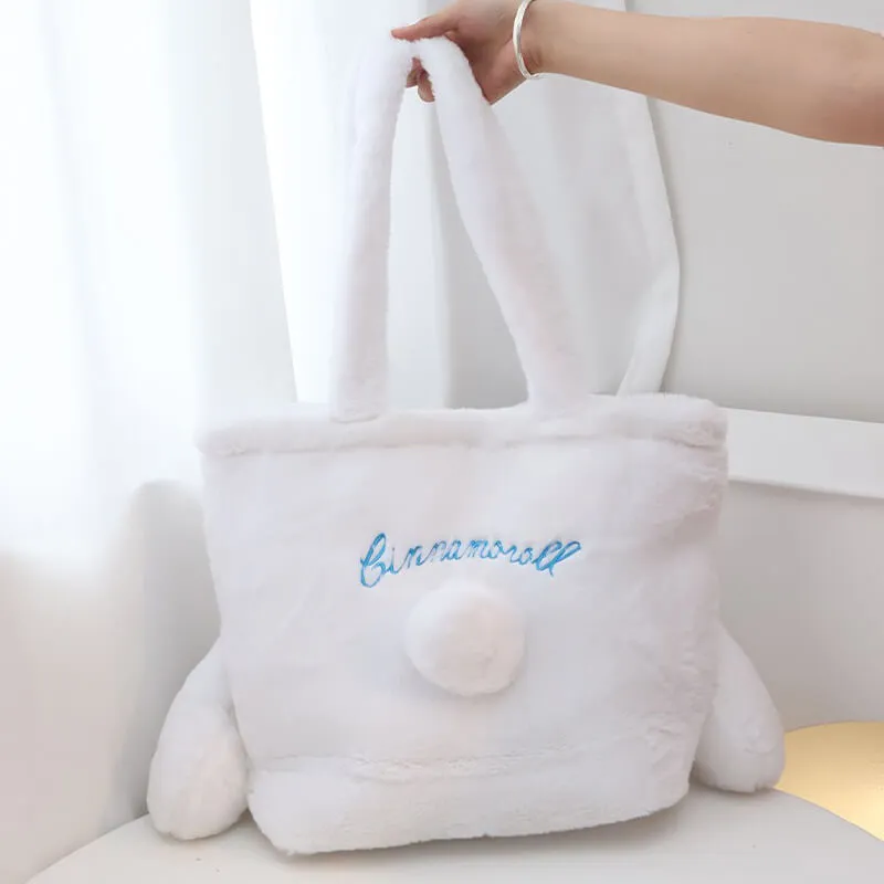 Cinnamoroll Face Large Capacity Plushie Tote