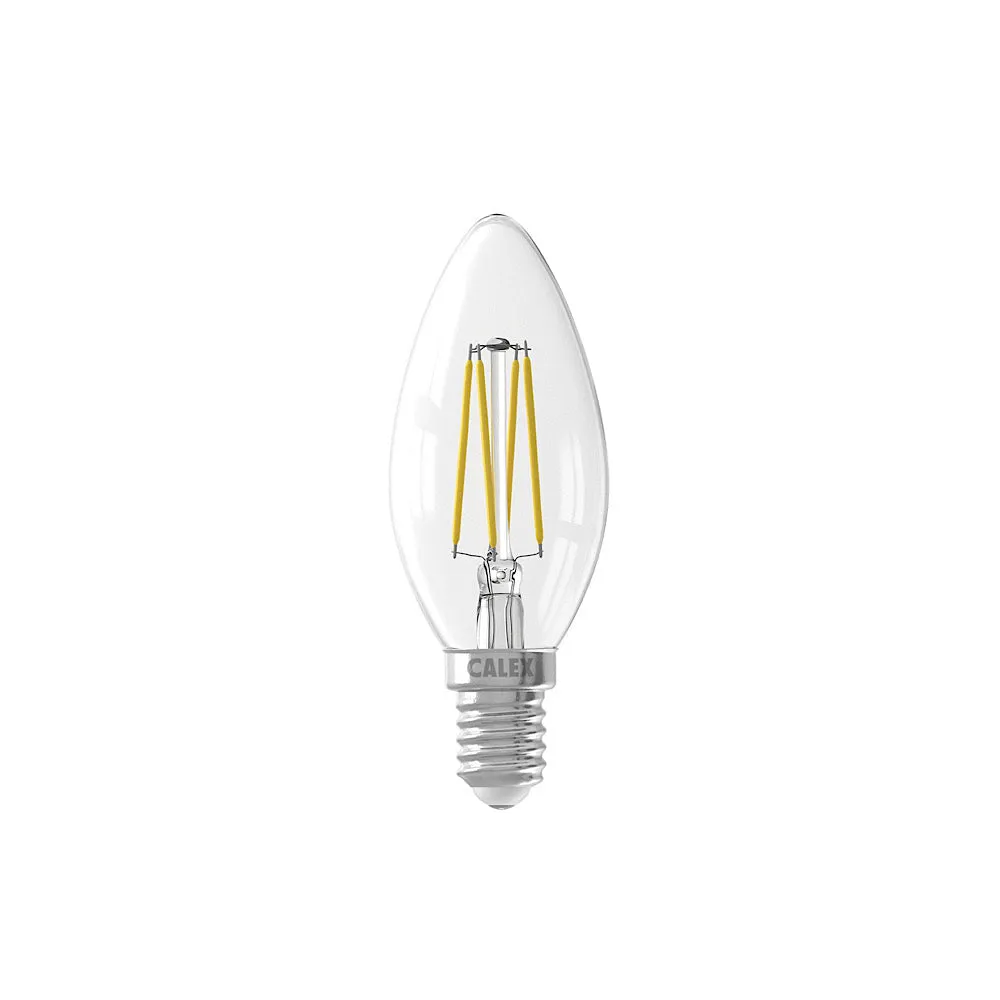 Clear Candle 4.5W LED Filament Bulb (E14) Dimmable