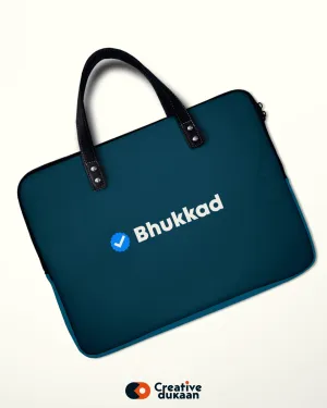 Cool Blue "Bhukkad" Verified Laptop Sleeves