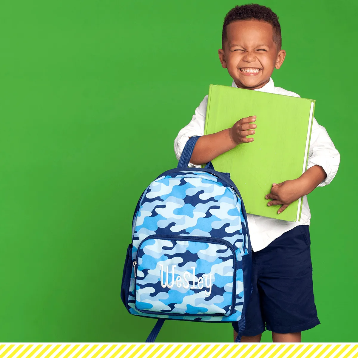 Cool Camo Preschool Backpack - Personalized