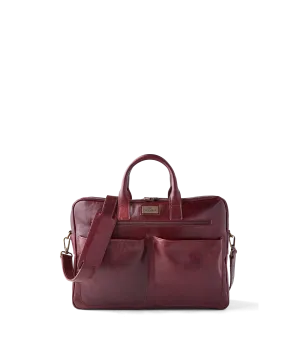 Cosimo Briefcase :: Burgundy