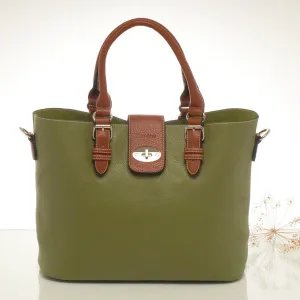 Cosmopolitan Tote/Clutch - Green
