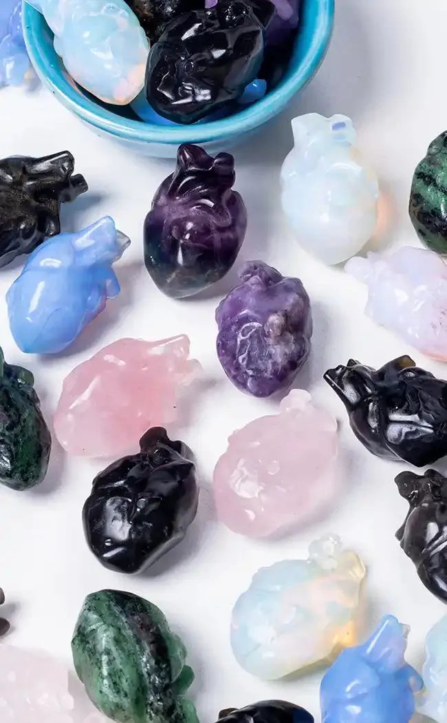 Crystal Anatomical Heart | Intuitively Picked