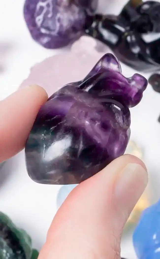 Crystal Anatomical Heart | Intuitively Picked