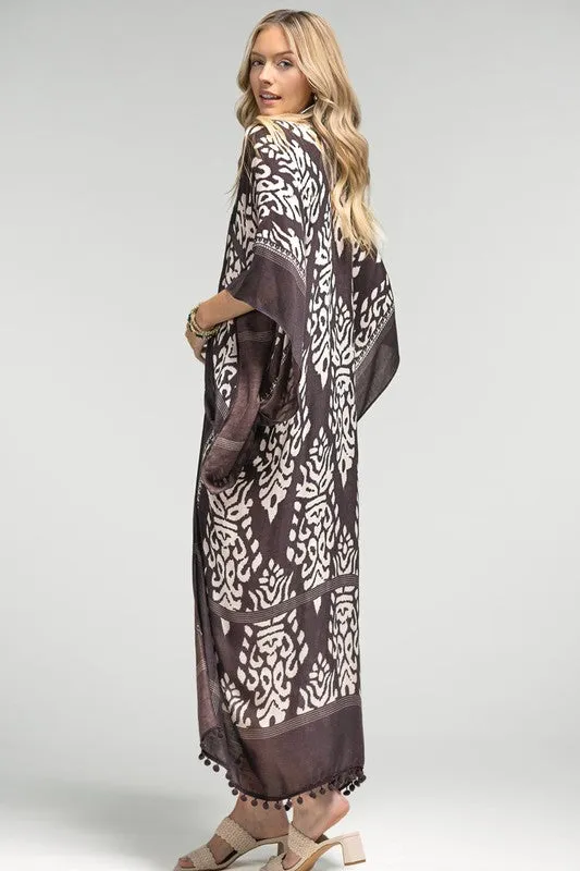 Damask LightWeight Summer Kimono