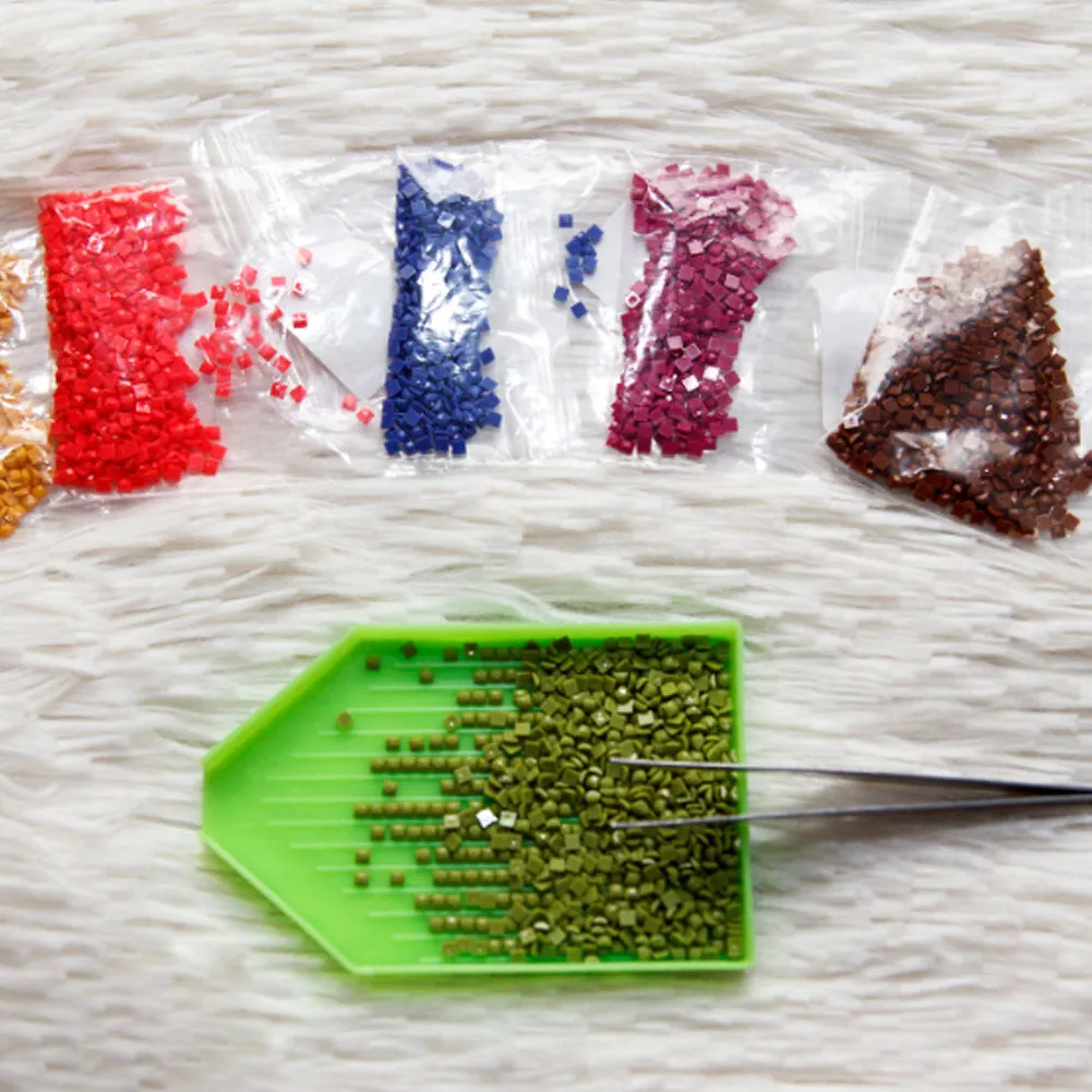 Diamond Painting Storage Book Clear Loose Leaf Self Sealing Plastic Bags