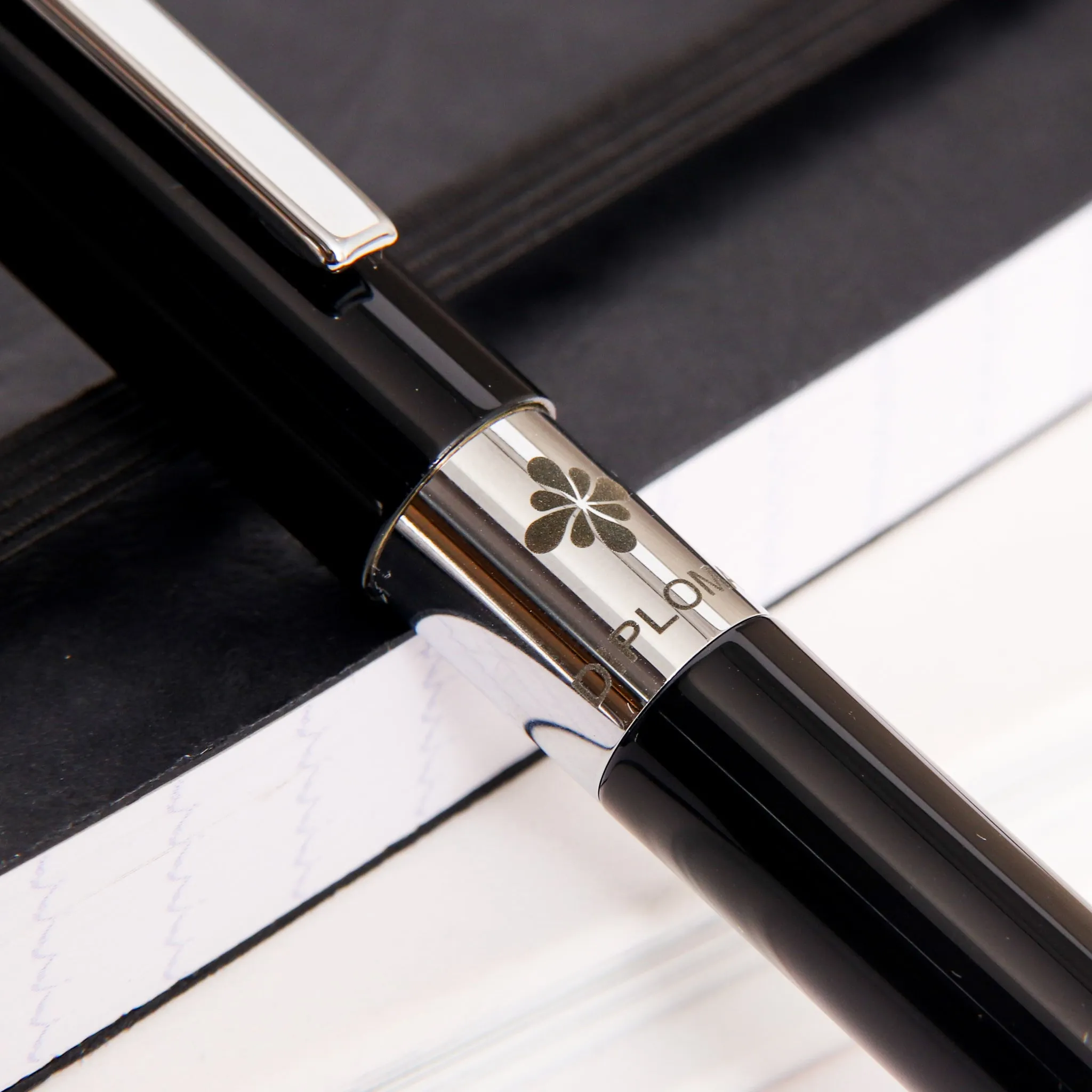 Diplomat CLR Black Lacquer Ballpoint Pen