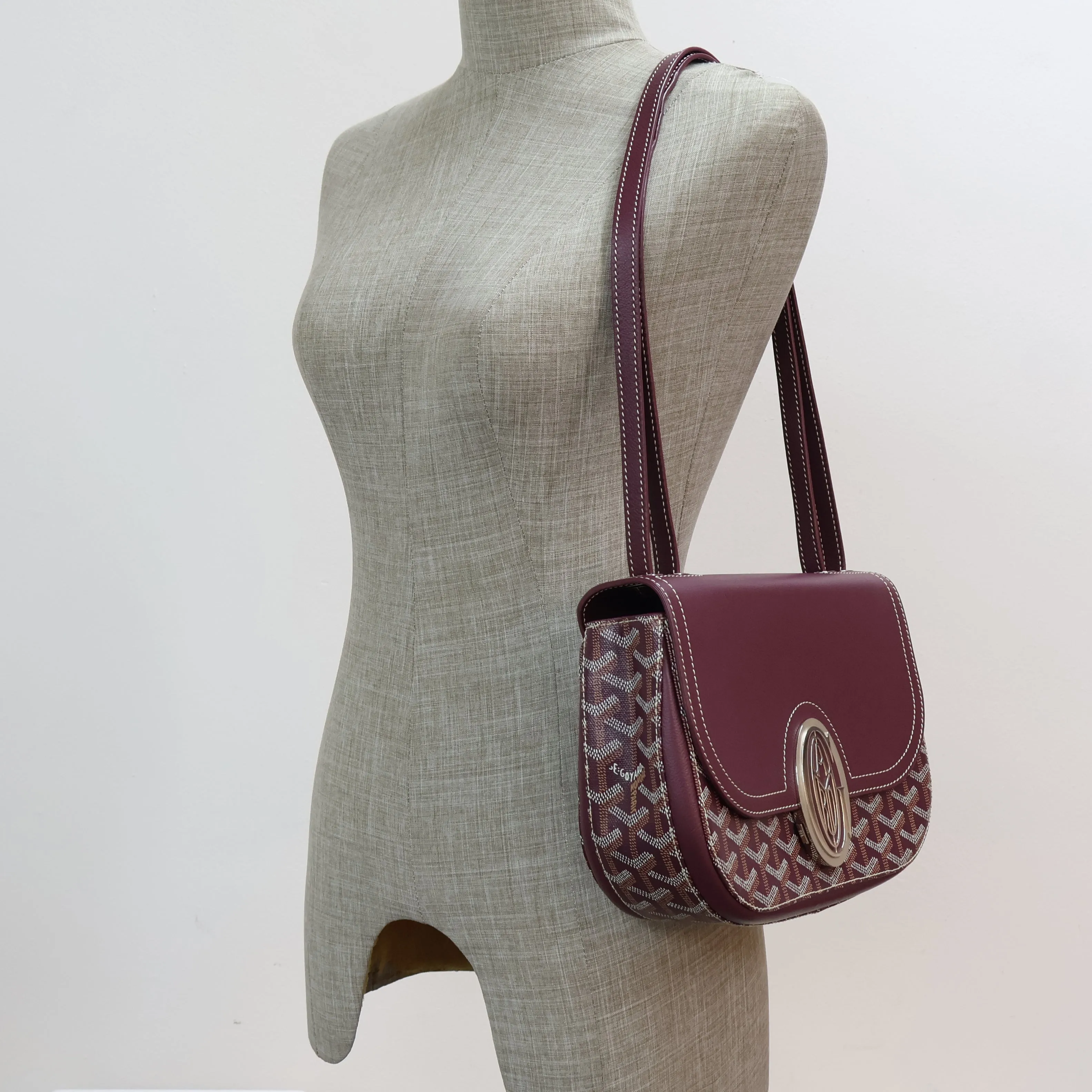 Goyard 233 Bag Bordeaux