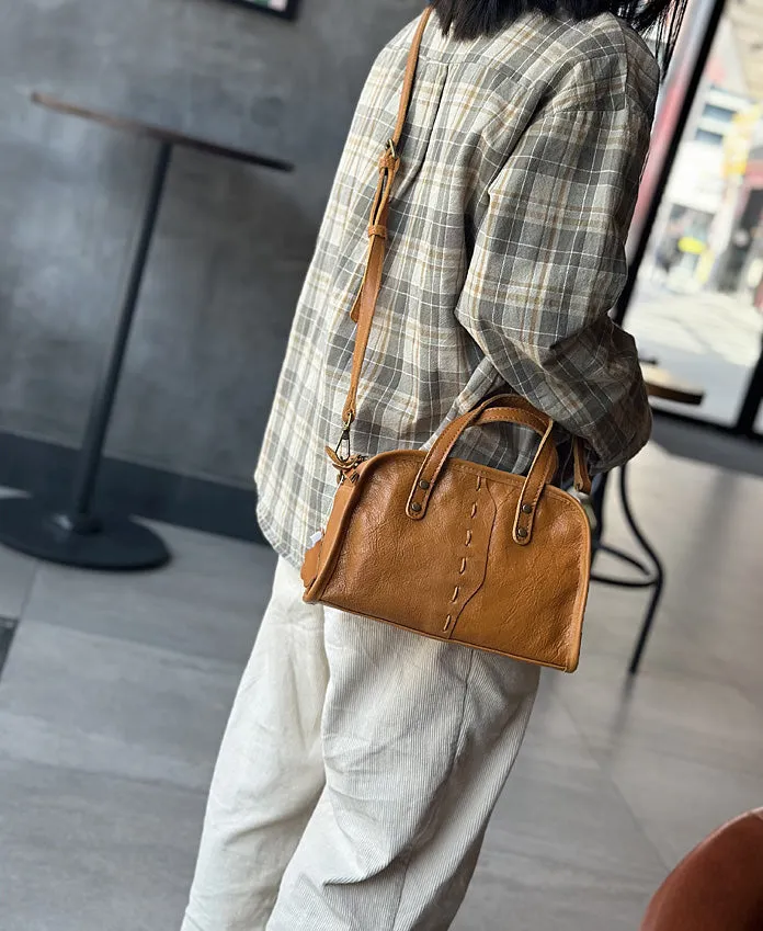 Green Leather Crossbody Purse Small Over The Shoulder Purse